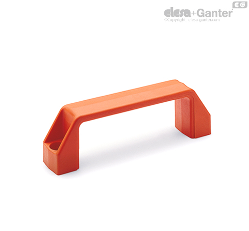 M.443-CH Bridge handles Polyamide, for cylindrical head screws